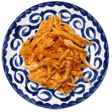 Quesadillas tinga de pollo