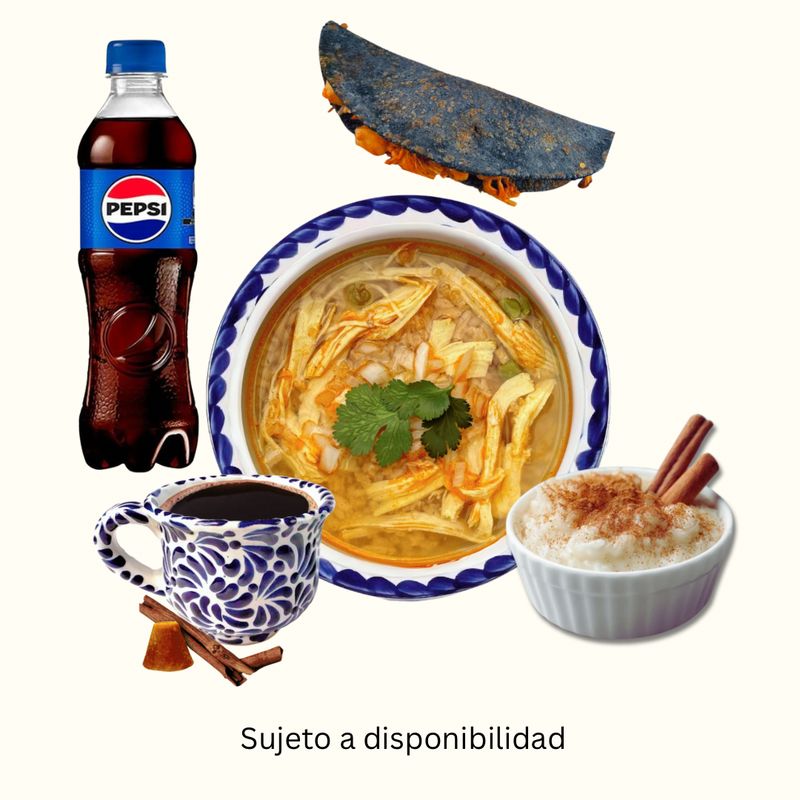Combo consomé de pollo 400 ml