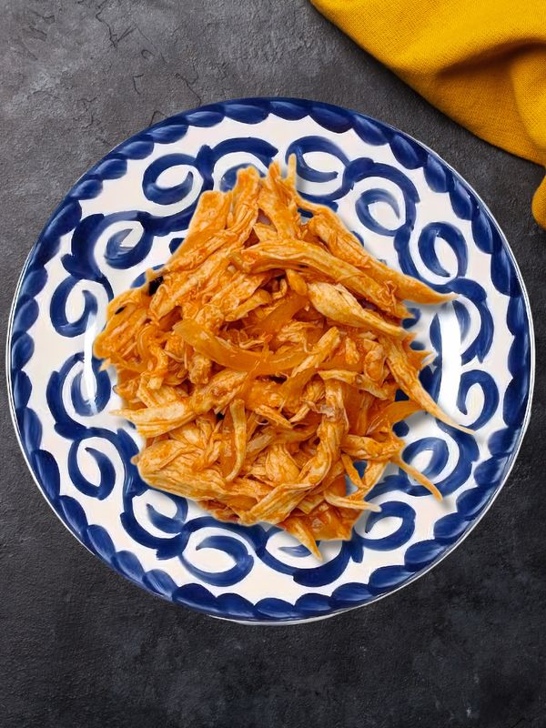 Quesadillas tinga de pollo