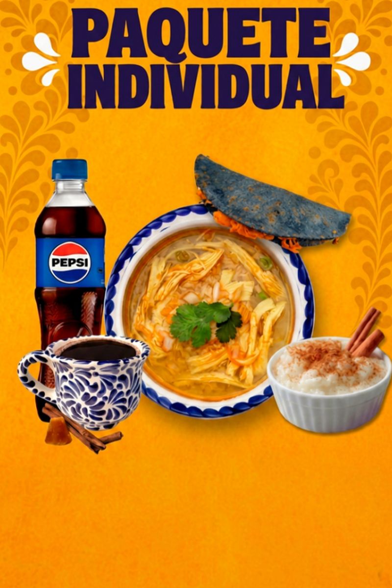 Combo consomé de pollo 400 ml