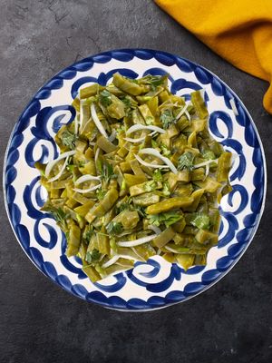Plato de ensalada de nopales 100g