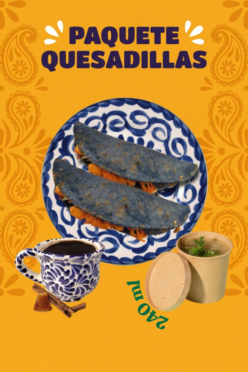 Paquete quesadillas