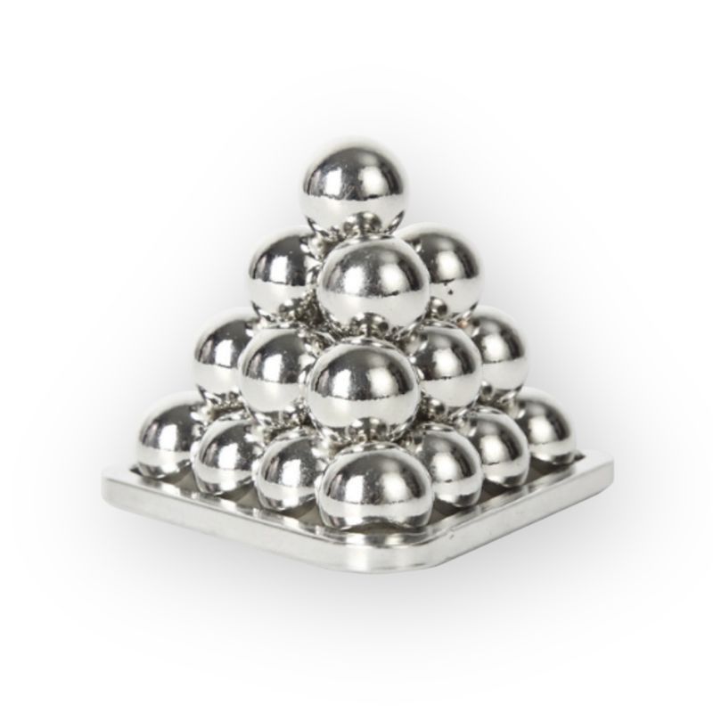 Cast Puzzle Sphere Pyramid