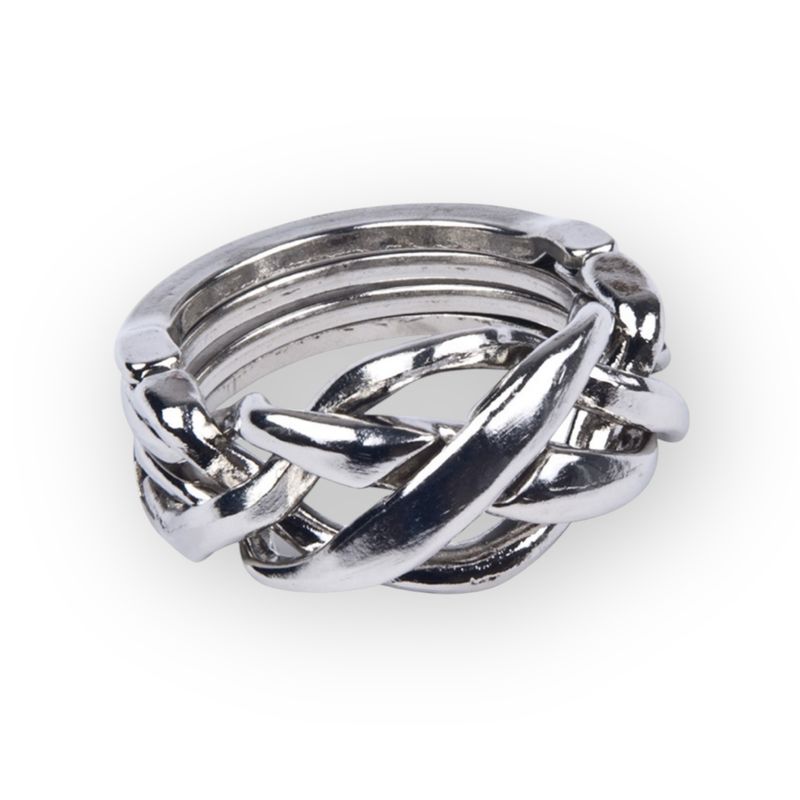 Cast Puzzle Ring