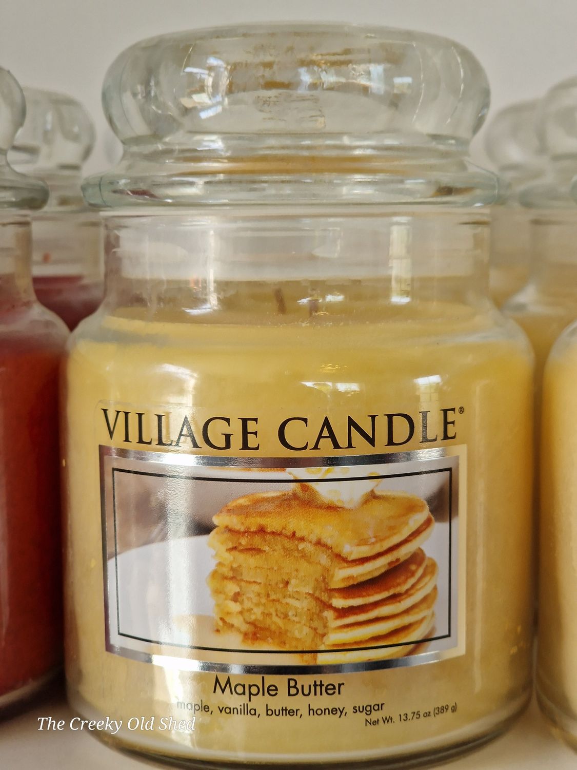 Geurkaars Village candle maple butter