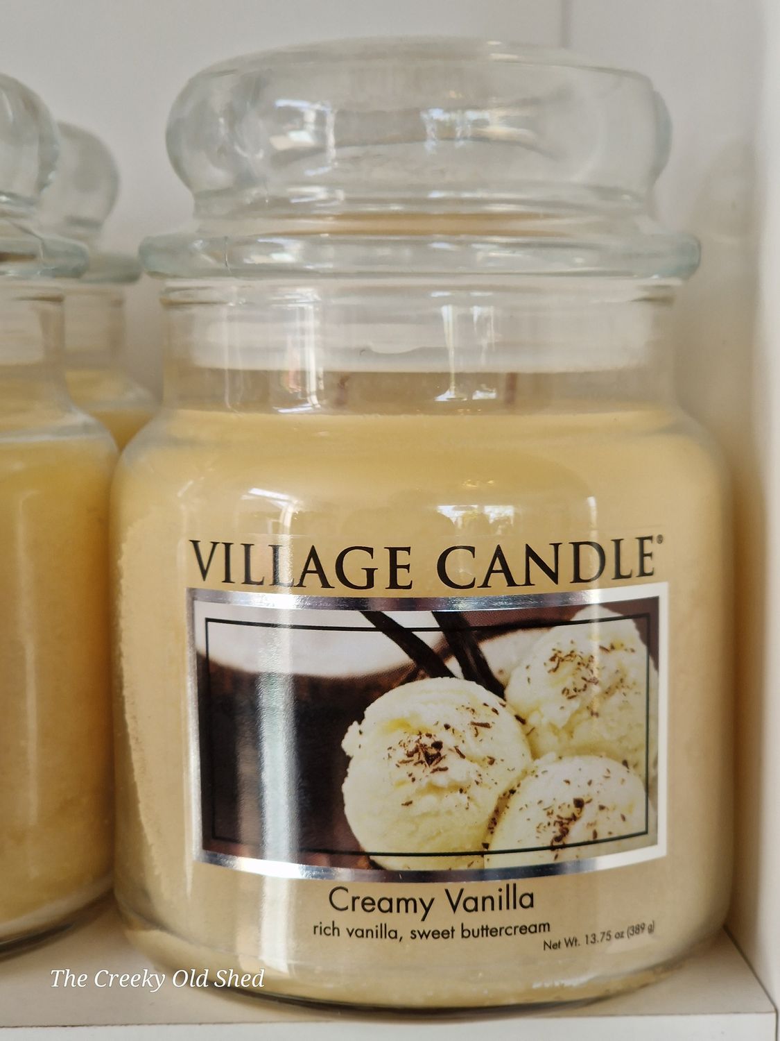 Geurkaars Village candle creamy vanilla