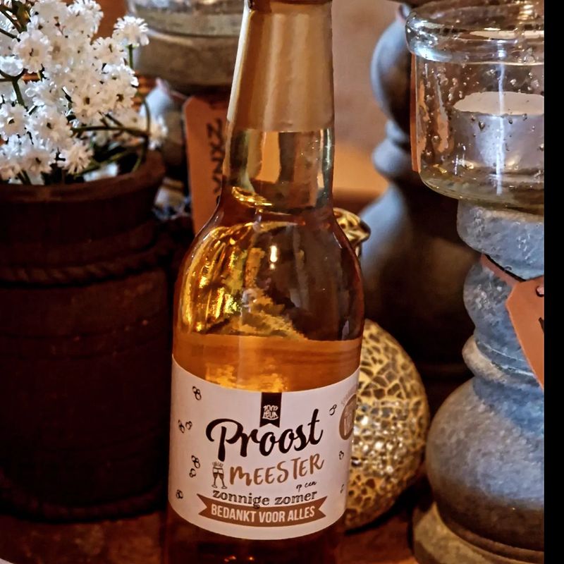 Proost Meester Sprankelende Appelsap 100% LEUK