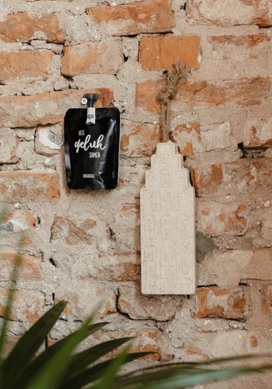 Cadeaudoos met Zeepbar Huis 100%LEUK