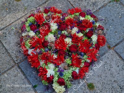 Vers bloem en groenwerk