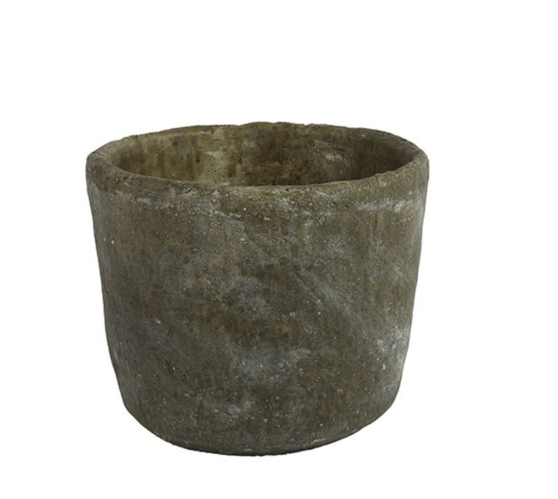Bloempot ro Anton M grijs-L19B19H17CM