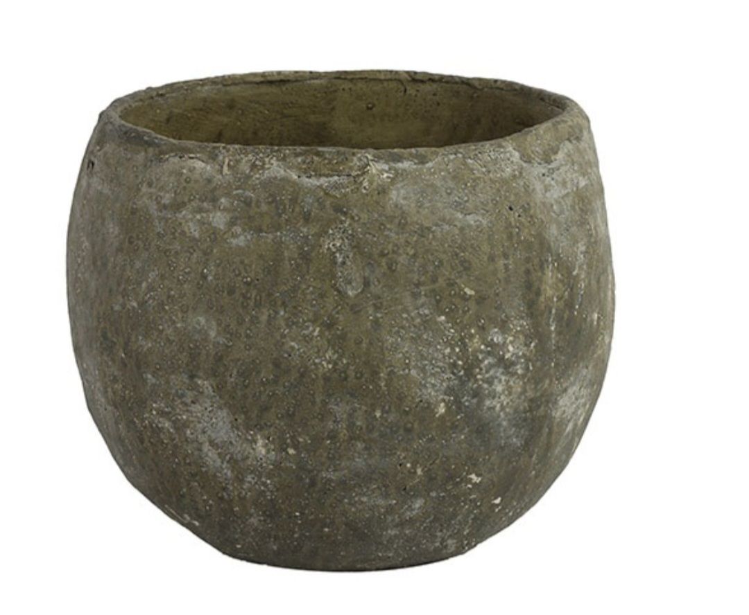 Bloempot ro-conv Anton XL grijs-L23B23H18CM