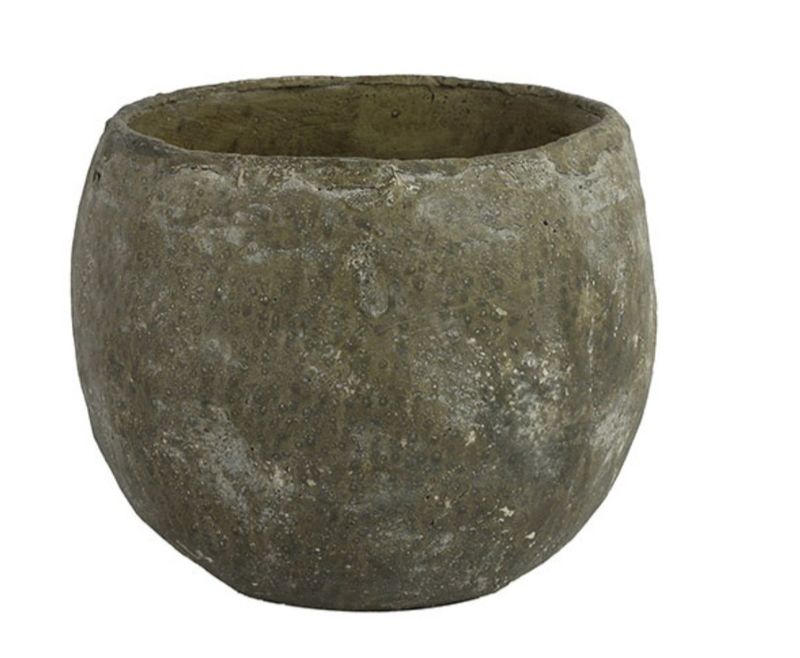 Bloempot ro-conv Anton XL grijs-L23B23H18CM