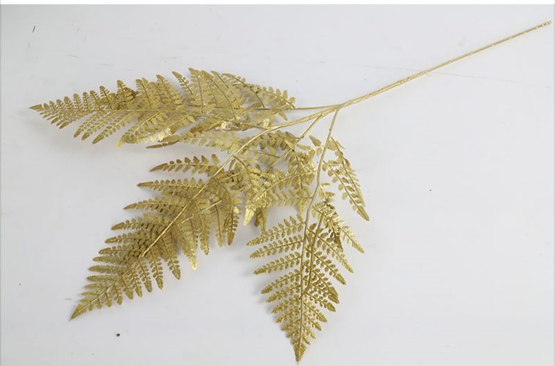 Leder blad goud-L1,5B19H86CM