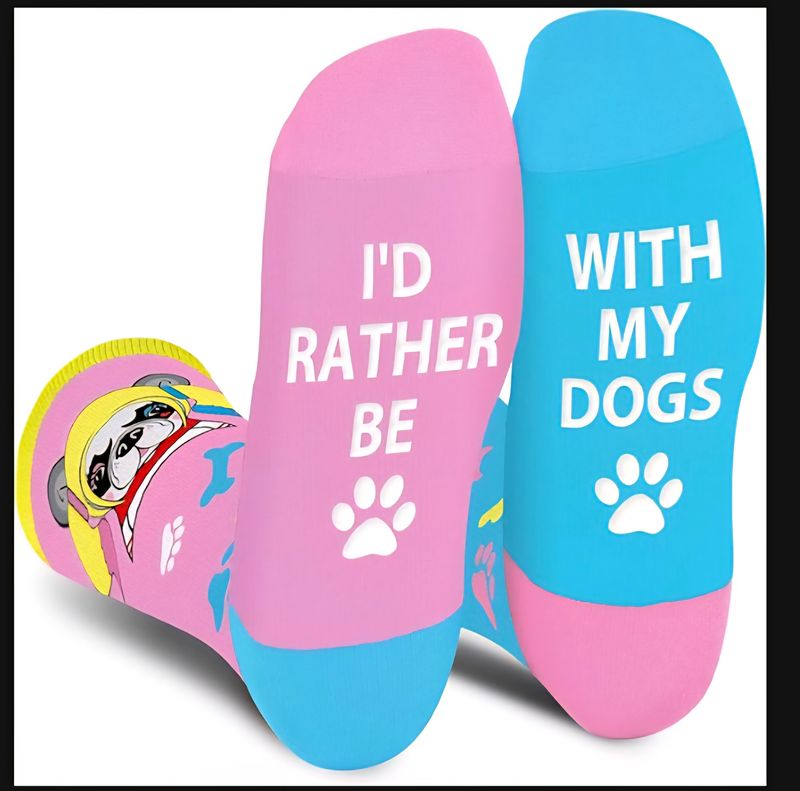 Blije Sokken – I Rather Be With My Dogs (€4,95 per paar, maat 38-44)