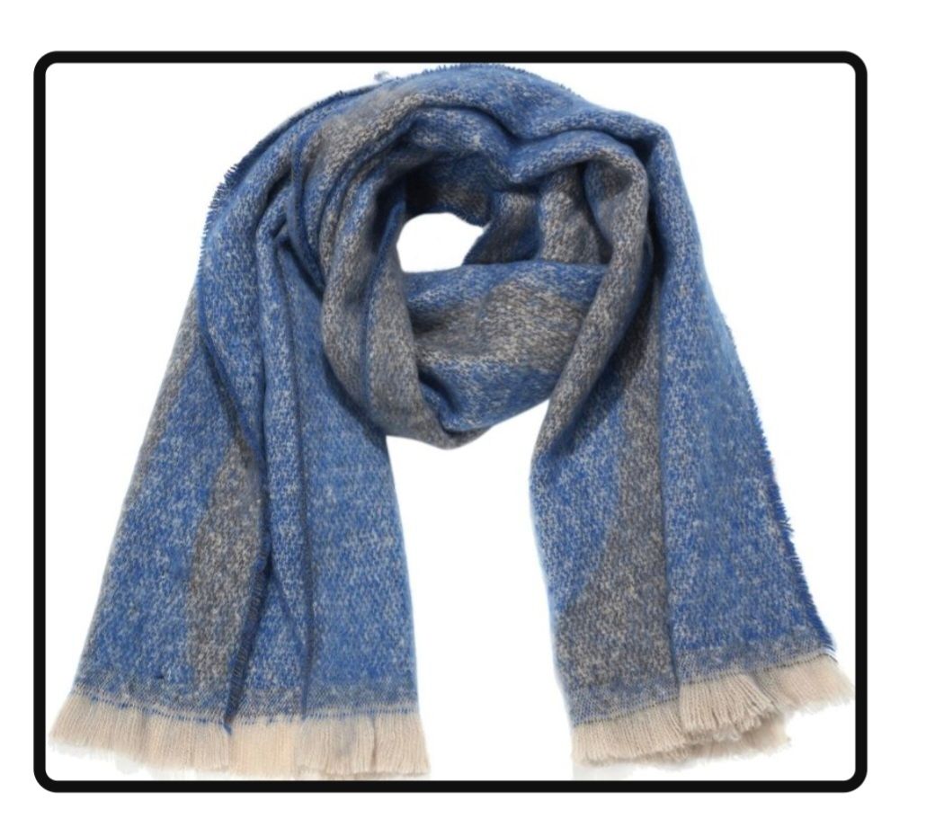 Soft Winter Scarf – Warm, Zacht, Gevlamd Motief (€13,95, 180x45 cm) 🧣