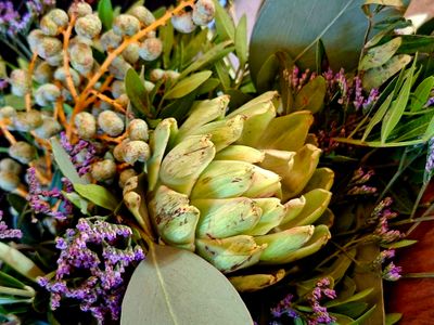 Vers bloem en groenwerk