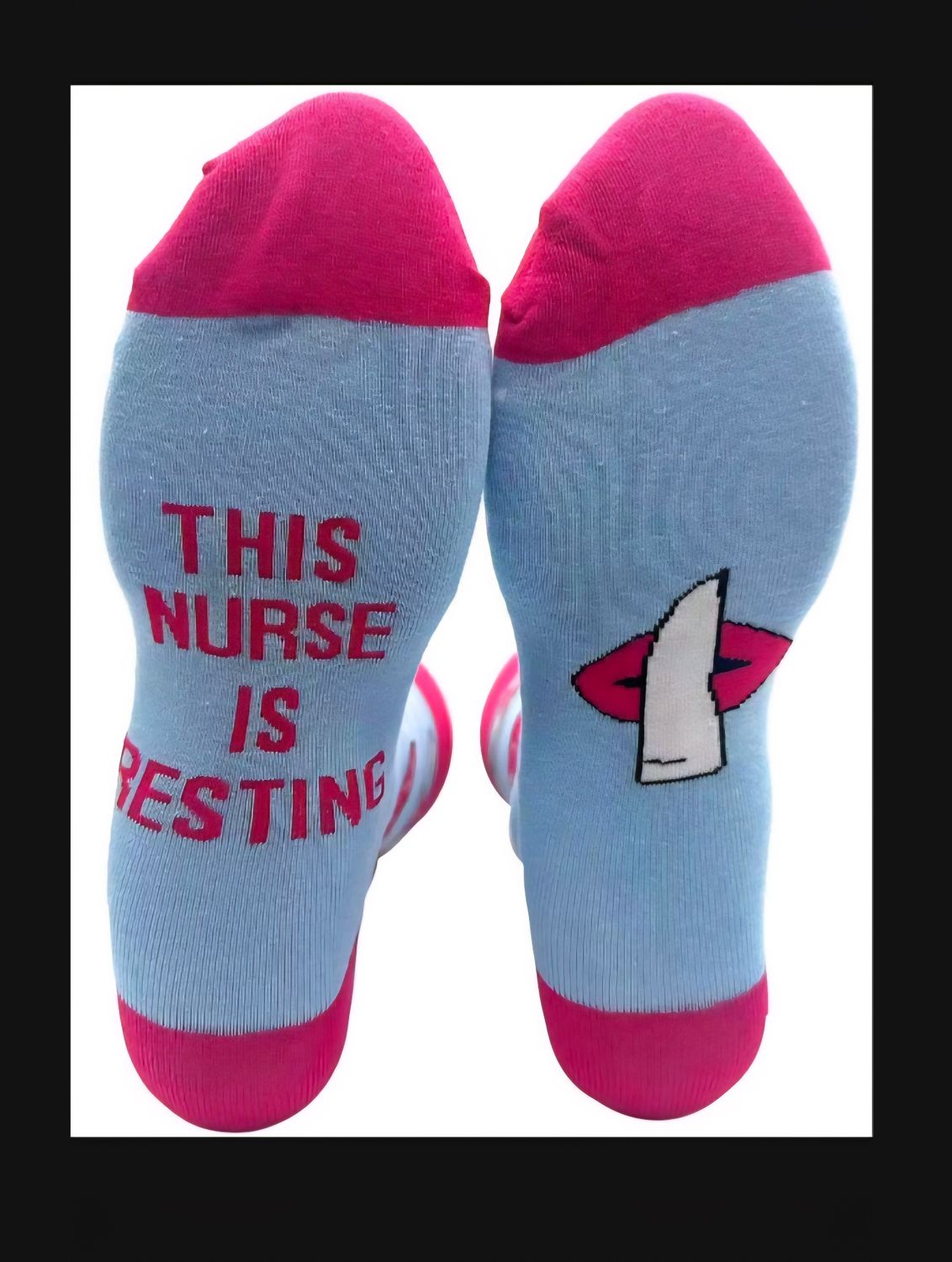 Blije Sokken – This Nurse Is Resting (€4,95 per paar, maat 38-44)