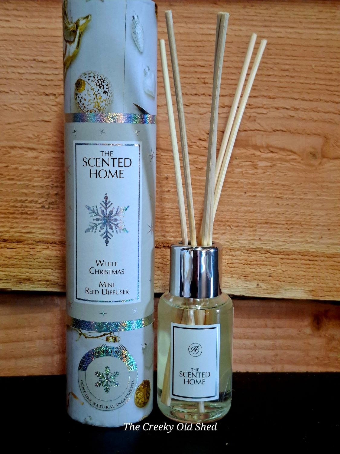 🎄 White Christmas – Geurstokjes 50 ml