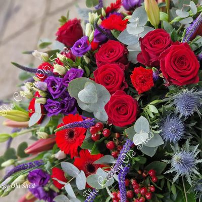 Uitvaartbloemen en in memoriam