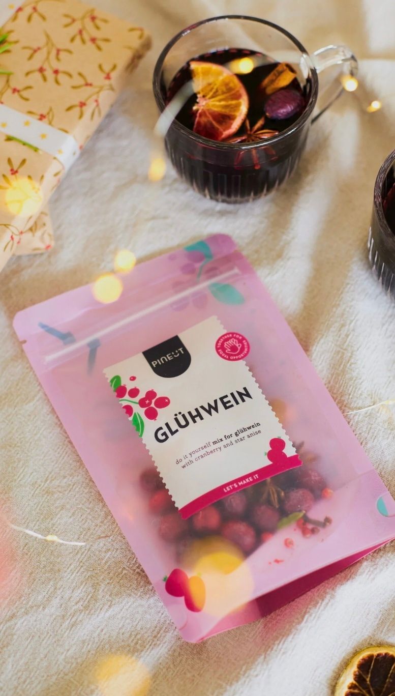 Glühwein | BIO | pouchbag | origineel winter cadeau