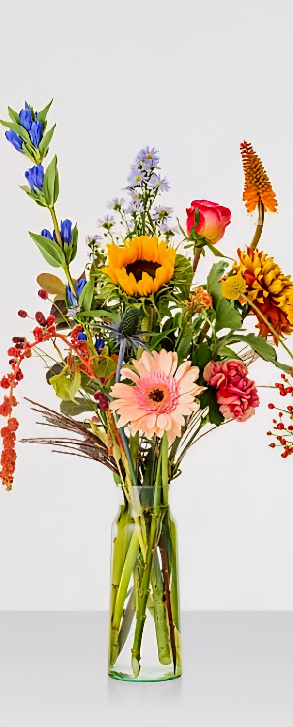 BOEKET GROOT🌸 Seizoensverrassing – een uniek boeket vol kleur en liefde