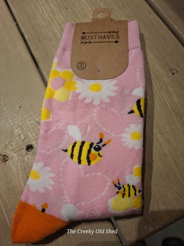 🐝 Blije Sokken – Bee Happy!