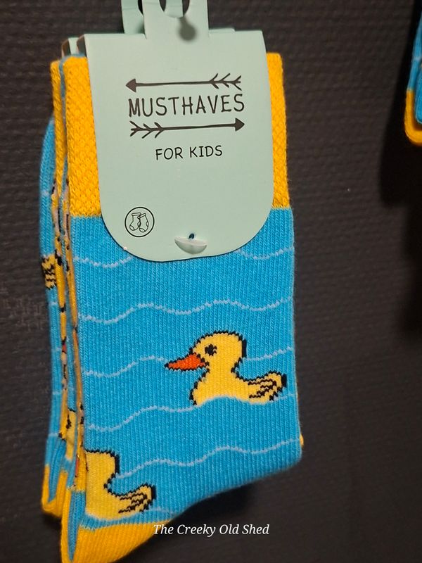 🐥 Blije Kids Sokken – Duckies! 💛