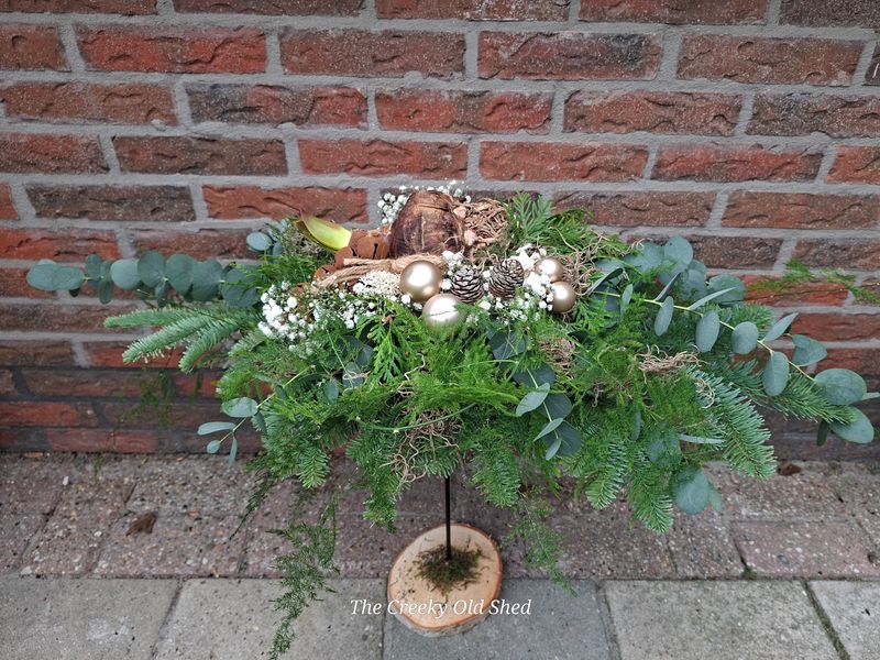 🎄 DIY Kerstworkshop – Zwevend Kerstuk met Amaryllis