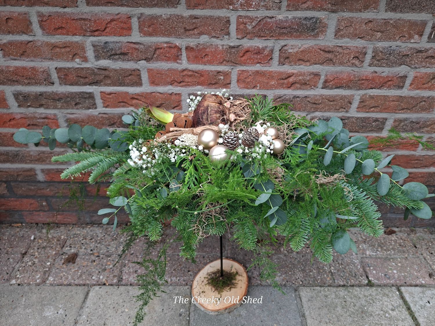 🎄 DIY Kerstworkshop – Zwevend Kerstuk met Amaryllis