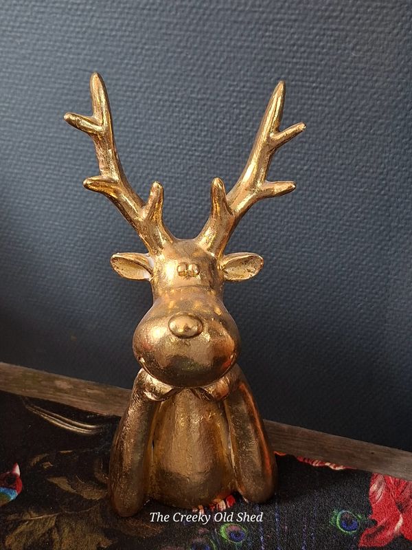 Rendier beeld Brent goud – S