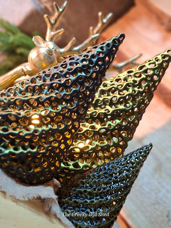 🌲 Set van 3 Unieke Kerstboompjes – Handgemaakt &amp; 3D-geprint  Breng warmte en magie in huis met deze exclusieve set van 3 kerstboompjes