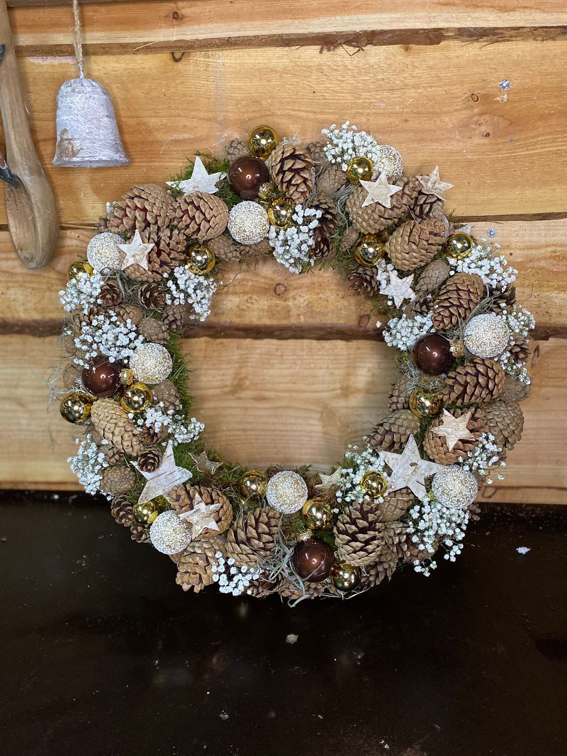 Kerstkrans – Handgemaakt – 40 cm