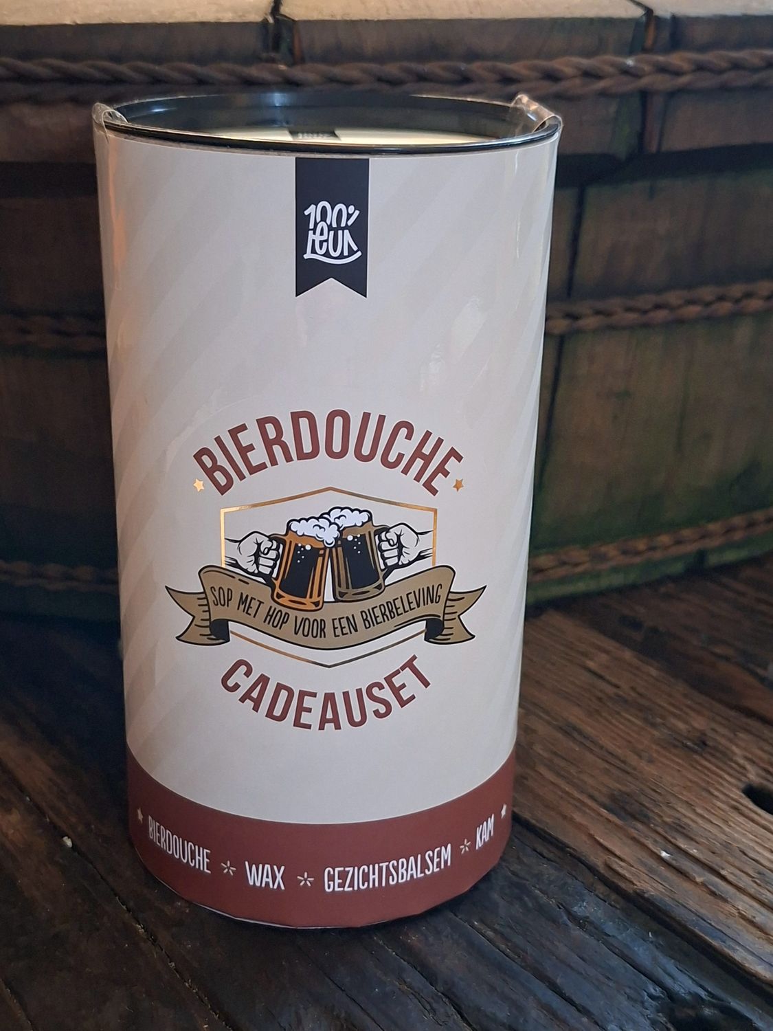 🍺 100%LEUK Bierdouche Cadeauset Prijs: €14,95