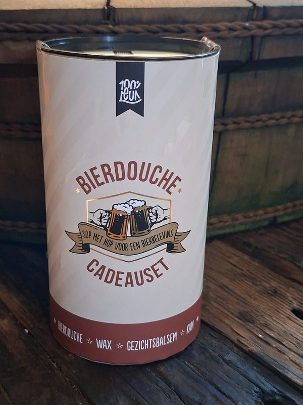 🍺 100%LEUK Bierdouche Cadeauset Prijs: €14,95