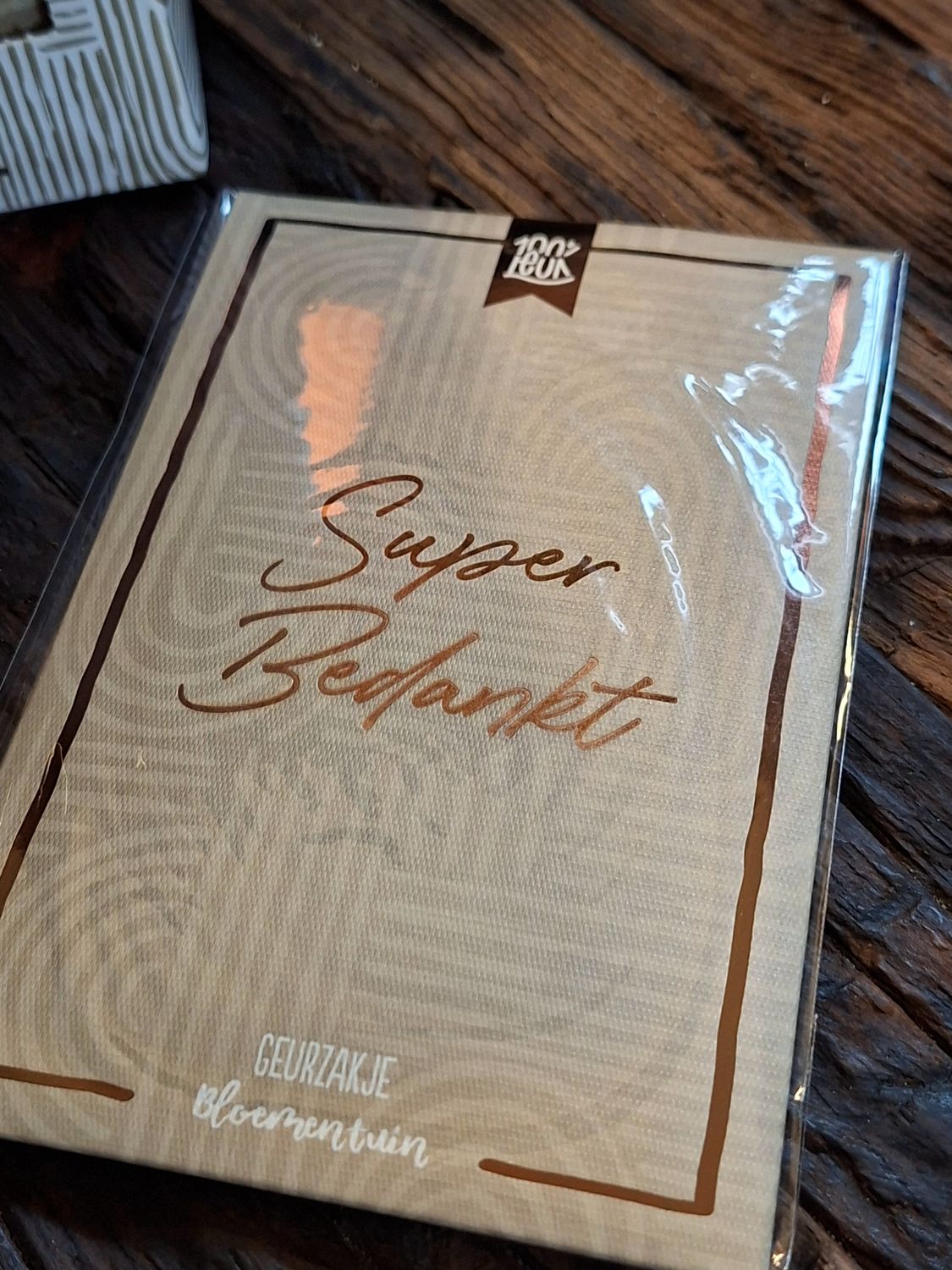 🌸 100%LEUK Geurzakje – Super Bedankt Prijs: €4,95