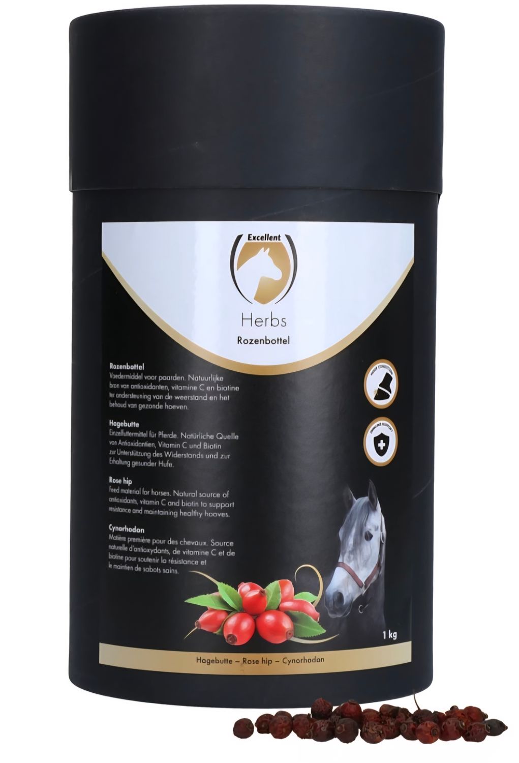 🐴 Excellent Horse Herbs – Rozenbottel (1 kg)