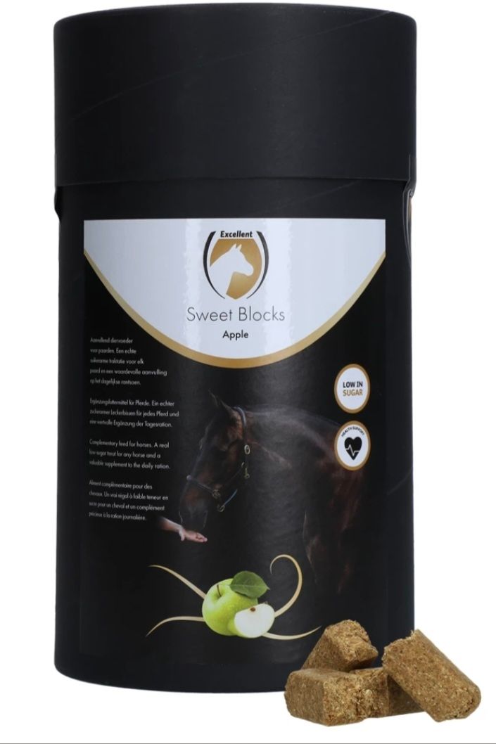 🐴 Excellent Horse Sweet Apple Blocks – 3 kg