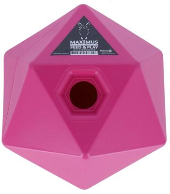 🐴 Maximus Feed &amp; Play – Roze (voor paarden)