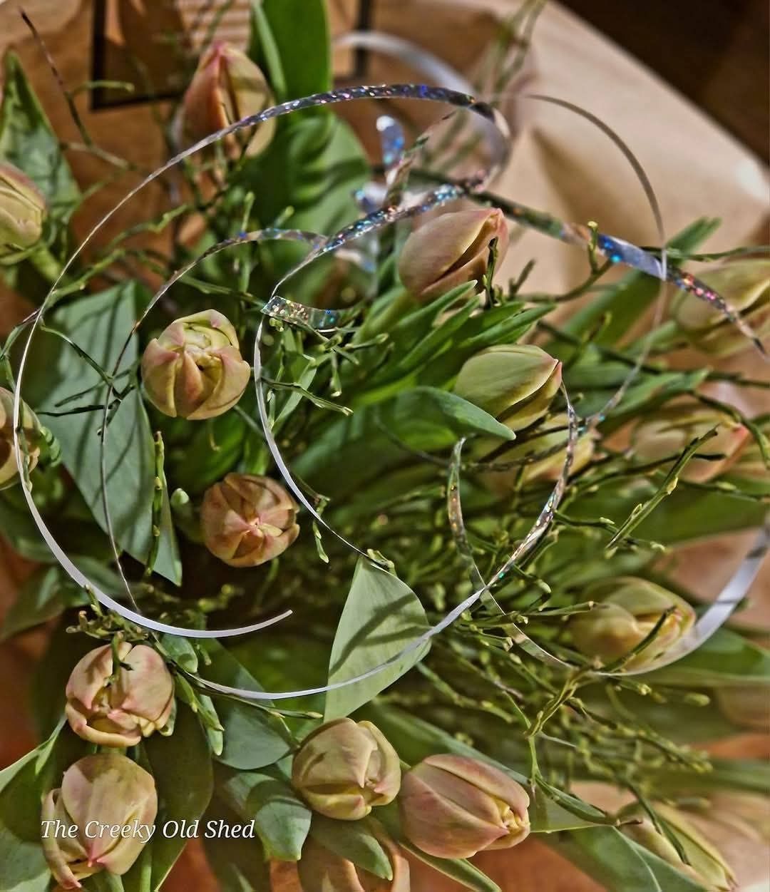 🌷 Tulpenboeket ‘Columbus’ met Vers Groen maat S