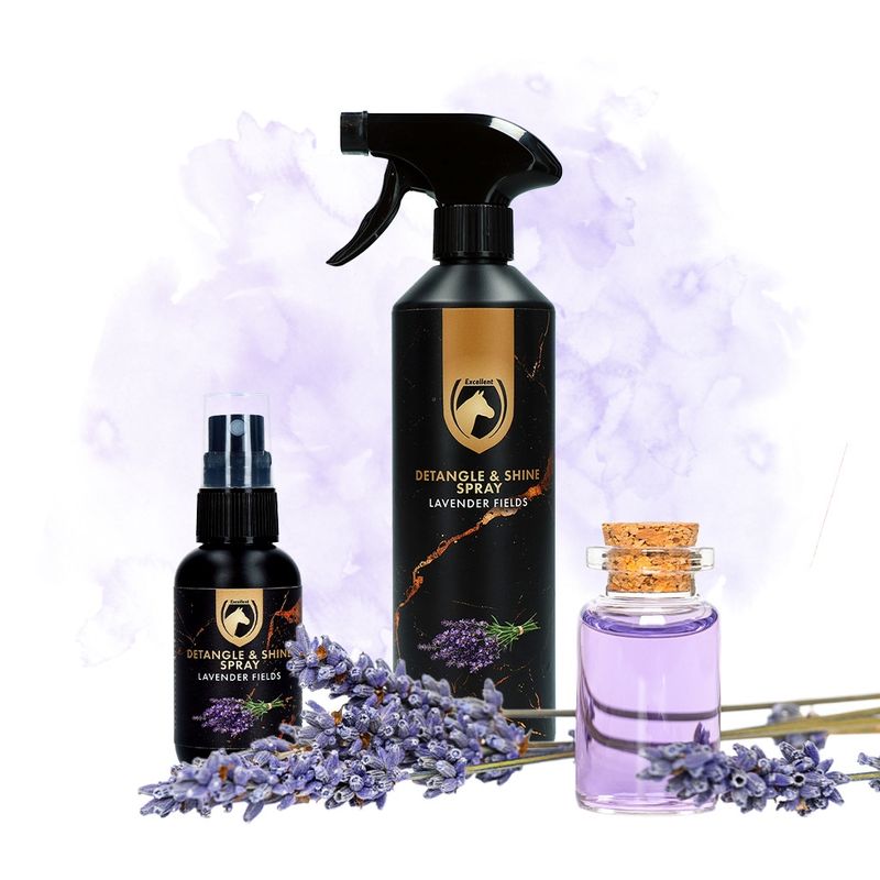 Excellent Horse Detangle &amp; Shine Spray 500 ml Lavender Fields