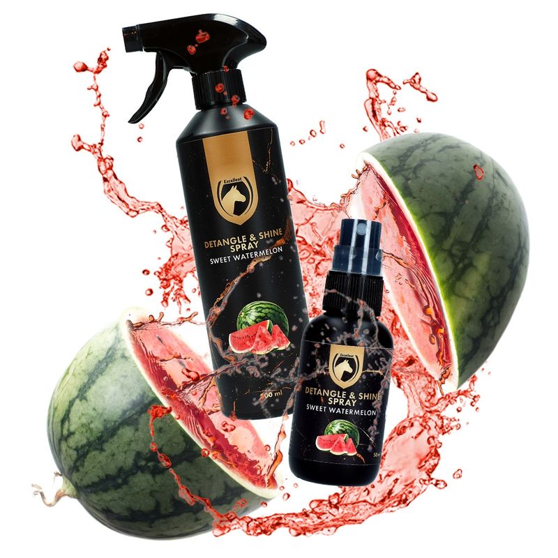 Excellent Horse Detangle &amp; Shine Spray 500 ml Sweet Watermelon