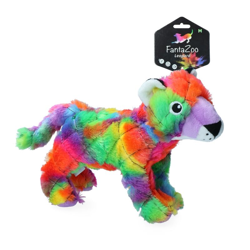 FANTAZOO Hondenspeeltje – Leopard – Maat L