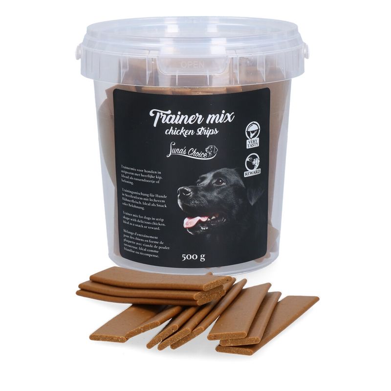Luna's Choice Trainer Mix Chicken Strips – 500 gr