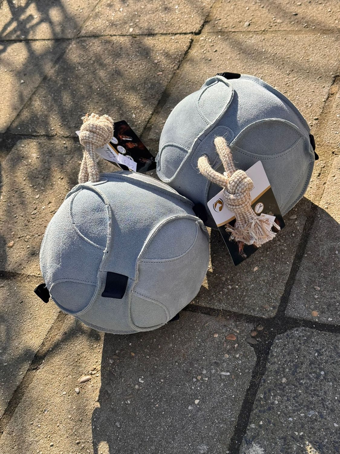 Excellent Horse Fun Play Ball – Suede – Blauw