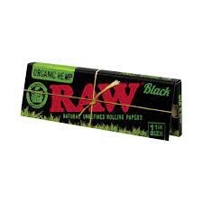 Organic Hemp 1-1/4 Black Papers