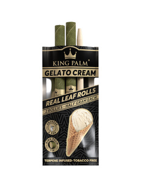 Real Leaf Rolls 2 pack, Flavor: Gelato Cream