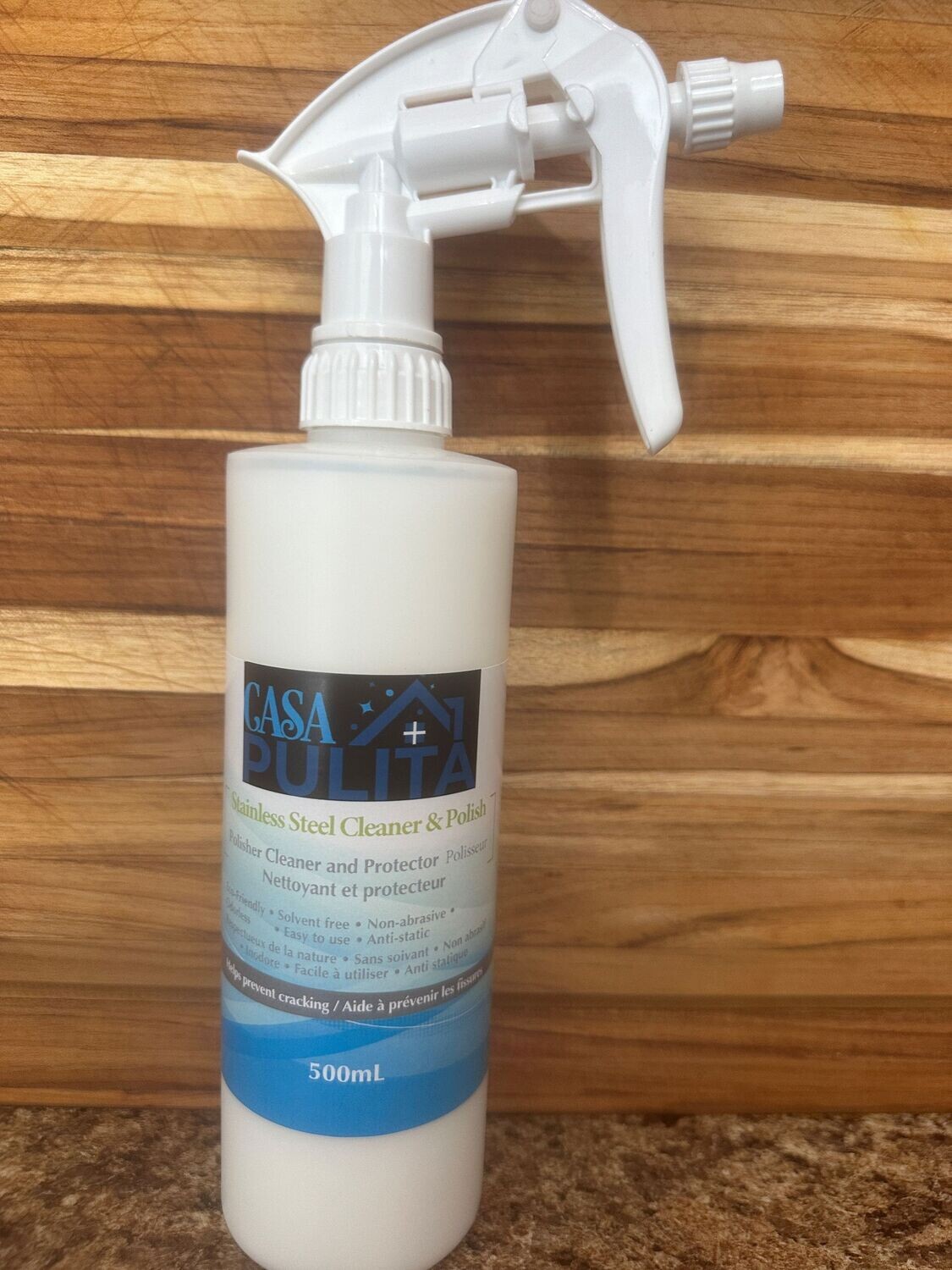Casa Pulita Stainless Steel Cleaner and Polish
