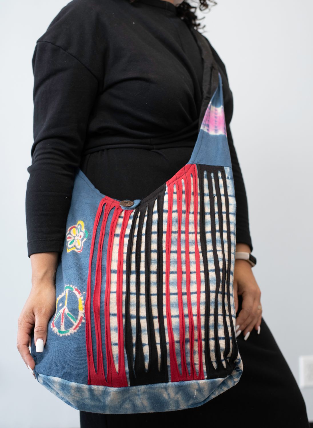 Crossbody Cotton Bag