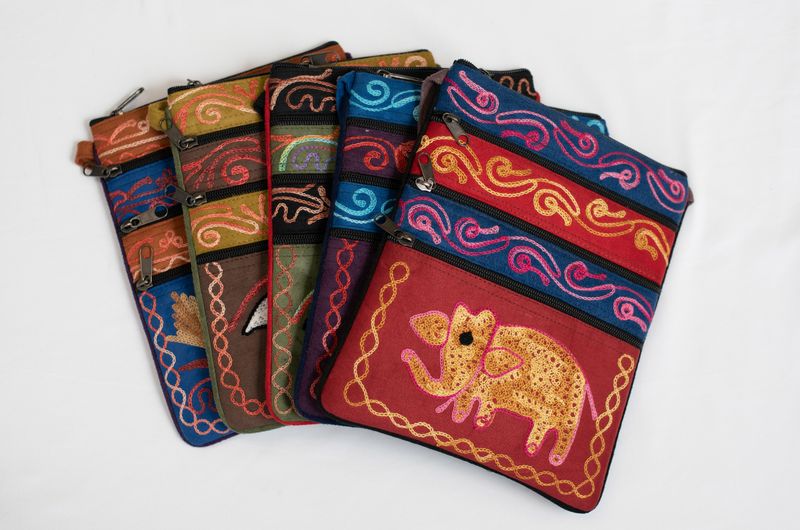 Embroidery Crossbody Bag