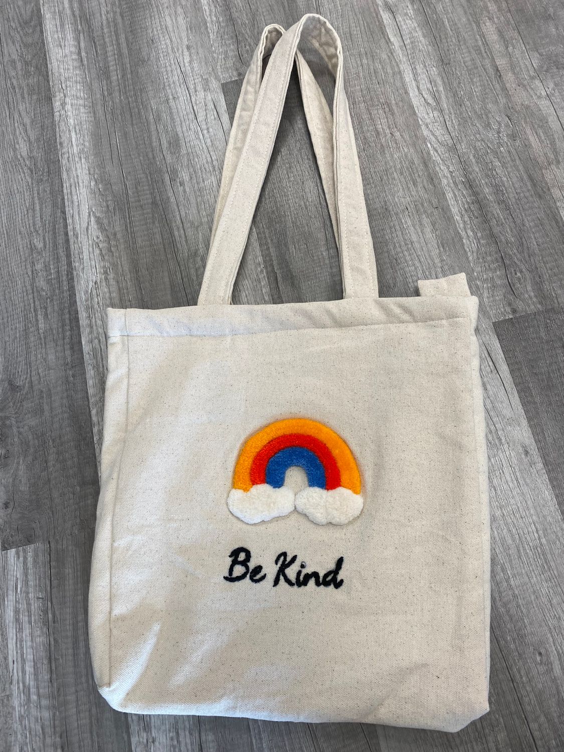 Punch Needle Tote Bag